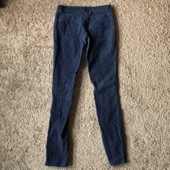 BDG Urban Outfitters Navy Blue Skinny Corduroy Pants - Picture 5 of 9